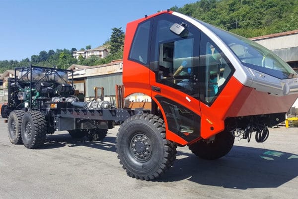 Fresia F800 ARFF Şasi, Meritor Güç Bölücü ve Allison Şanzıman ile DLS