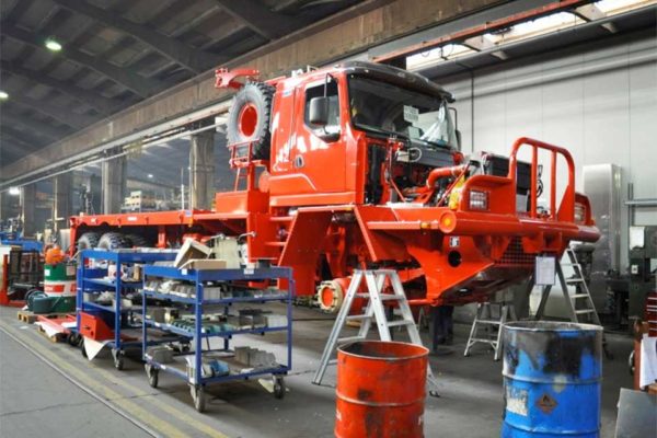 Mol Oil Field Truck met Allison Transmission van DLS